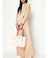 ARMANI EXCHANGE Schultertasche trapuntata Gesteppte Umh&auml;ngetasche nackt - Damentaschen - 5