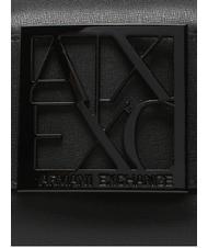 ARMANI EXCHANGE A|X BUCKLE Schultertasche Schwarz - Damentaschen - 5