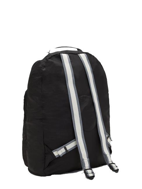 BACKPACK L Faltbarer Rucksack extra schwarz - Rucks&auml;cke f&uuml;r Schule &amp; Freizeit