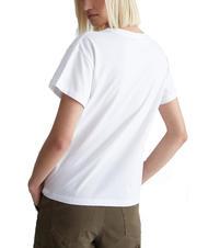 LIUJO BREASTPOCK &Ouml;ko-T-Shirt mit Logo und Strasssteinen - T-Shirts und Tops f&uuml;r Damen