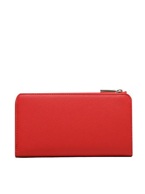 CALIWEN Portemonnaie mit umlaufendem Rei&szlig;verschluss Erdbeere - Brieftaschen Damen