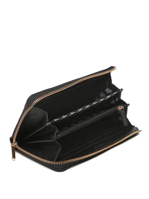 CALIWEN Portemonnaie mit umlaufendem Rei&szlig;verschluss SCHWARZ - Brieftaschen Damen
