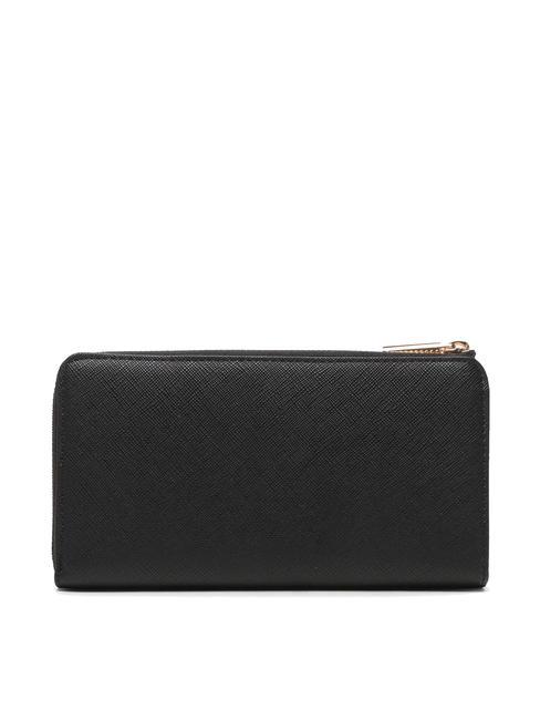 CALIWEN Portemonnaie mit umlaufendem Rei&szlig;verschluss SCHWARZ - Brieftaschen Damen