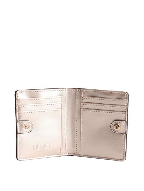 CALIWEN Vertikale Mini-Geldb&ouml;rse Hell Gold - Brieftaschen Damen