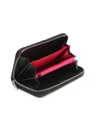 LIUJO ASTILBE Gesteppte Geldb&ouml;rse mit umlaufendem Rei&szlig;verschluss SCHWARZ - Brieftaschen Damen - 2