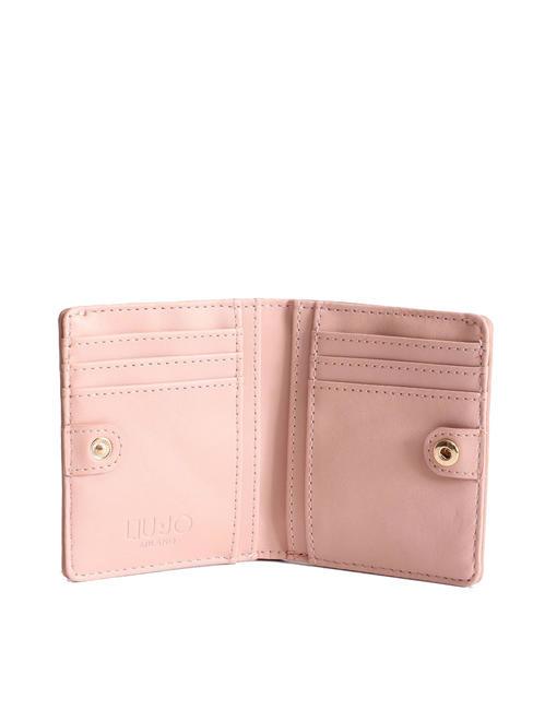 CALIWEN Vertikale Mini-Geldb&ouml;rse weiche Pfirsiche - Brieftaschen Damen