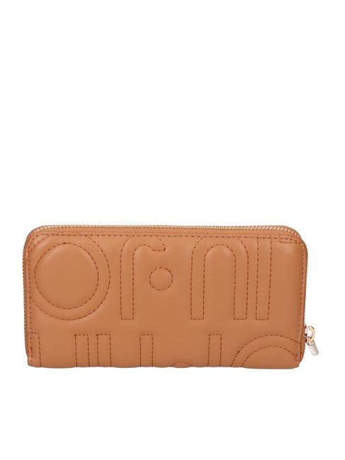 MANHATTAN Gro&szlig;e Geldb&ouml;rse mit umlaufendem Rei&szlig;verschluss Bronzebonbons - Brieftaschen Damen