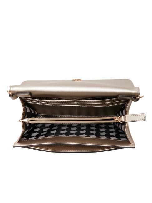 CALIWEN Umh&auml;ngetasche Hell Gold - Brieftaschen Damen
