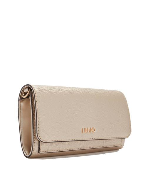 CALIWEN Umh&auml;ngetasche Hell Gold - Brieftaschen Damen