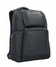 PIQUADRO WALLABY Rucksack aus Leder und Stoff, 14-Zoll-PC-Halter - PC-Rucksäcke