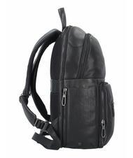 PIQUADRO RHINO Lederrucksack f&uuml;r 14" PC Schwarz - PC-Rucks&auml;cke - 3