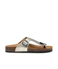 DOCKSTEPS VEGA 2290 Flip-Flop-Sandale aus laminiertem Leder Platin - Damenschuhe - 2