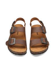 DOCKSTEPS VEGA 2288 Franziskaner-Sandale aus Leder dunkelbraun - Herrenschuhe - 3