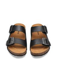 DOCKSTEPS VEGA 2286 Ledersandale mit Doppelschnalle Schwarz - Herrenschuhe - 3