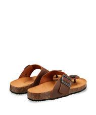 DOCKSTEPS VEGA 2284 Zehenstegsandale aus Leder mit Schnalle dunkelbraun - Herrenschuhe - 4