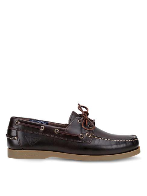 PRO-SAILING 007 Bootsschuh aus Leder braun/beige - Herrenschuhe