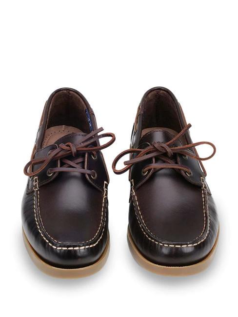 PRO-SAILING 007 Bootsschuh aus Leder braun/beige - Herrenschuhe