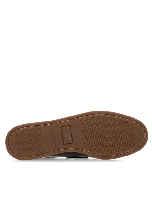 PRO-SAILING 007 Bootsschuh aus Leder braun/beige - Herrenschuhe
