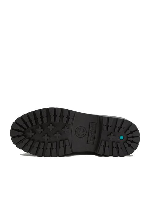 STONE STREET PLATFORM WP Wasserdichte Lederstiefelette PECHSCHWARZ - Damenschuhe