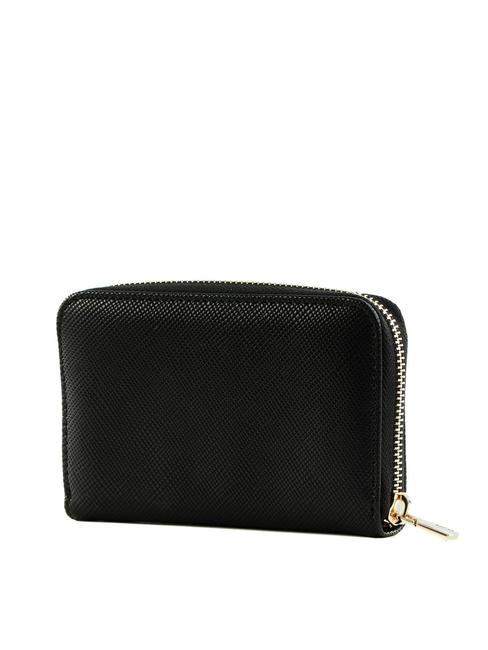 LAUREL Mittelgro&szlig;e Geldb&ouml;rse mit umlaufendem Rei&szlig;verschluss SCHWARZ - Brieftaschen Damen