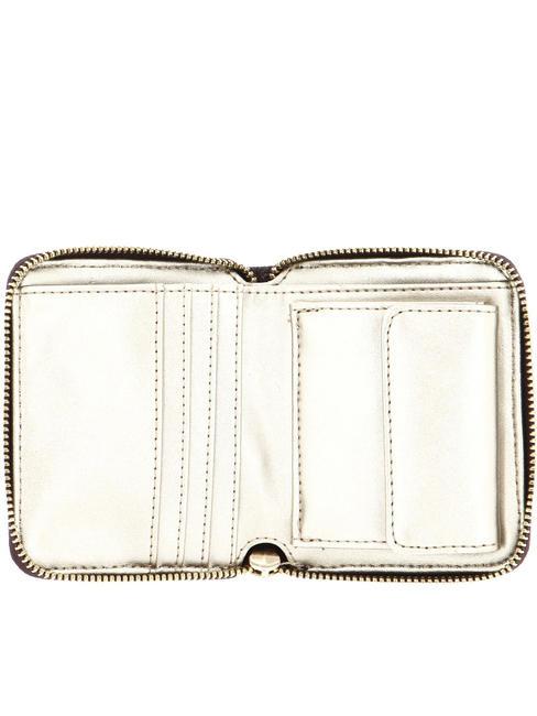 LAUREL Kleines Portemonnaie mit Rei&szlig;verschluss Pflaume - Brieftaschen Damen