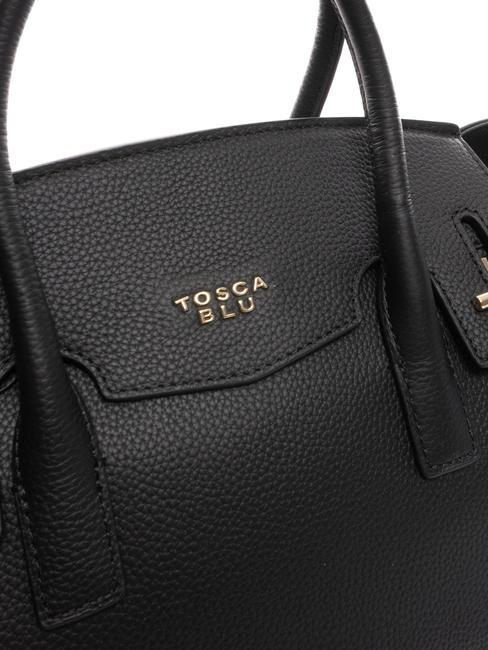 MERINGA Handtasche, mit Schultergurt Schwarz - Damentaschen