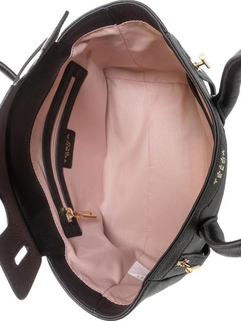 MERINGA Handtasche, mit Schultergurt Schwarz - Damentaschen