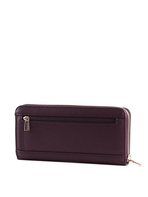 LAUREL Brieftasche mit Rei&szlig;verschluss Pflaume - Brieftaschen Damen