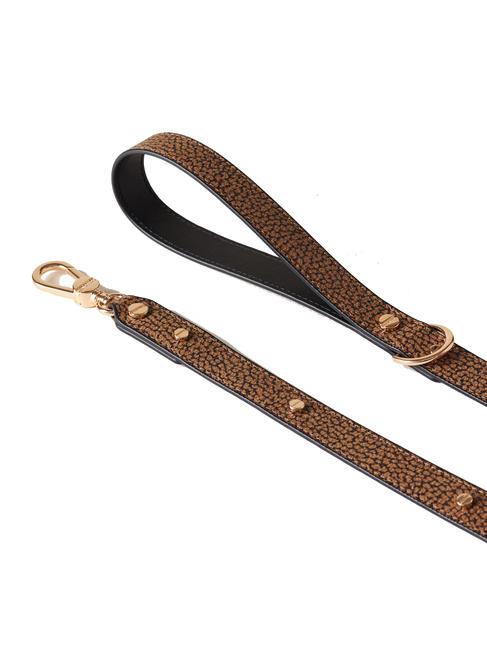 PETS Leine mit Nieten natur op / schwarz - Artikel für Tiere