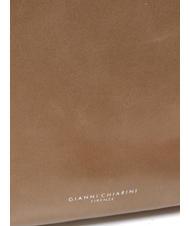 GIANNI CHIARINI CLUTCH Tasche mit Schultergurt aus Leder Kameen - Damentaschen - 3