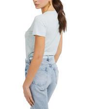 GUESS PALM Baumwoll-T-Shirt mit Rundhalsausschnitt - T-Shirts und Tops für Damen