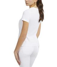 GUESS SHADED Baumwoll-T-Shirt mit Rundhalsausschnitt purwei&szlig; - T-Shirts und Tops f&uuml;r Damen - 2