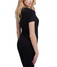 GUESS SHADED Baumwoll-T-Shirt mit Rundhalsausschnitt jetbla - T-Shirts und Tops f&uuml;r Damen - 2