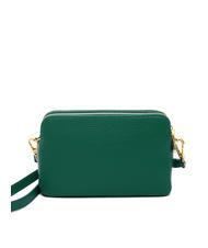 SPALDING TIFFANY KATE Mini-Schultertasche aus Leder dunkelgr&uuml;n - Damentaschen - 2
