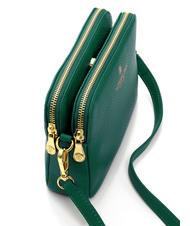 SPALDING TIFFANY KATE Mini-Schultertasche aus Leder dunkelgr&uuml;n - Damentaschen - 4