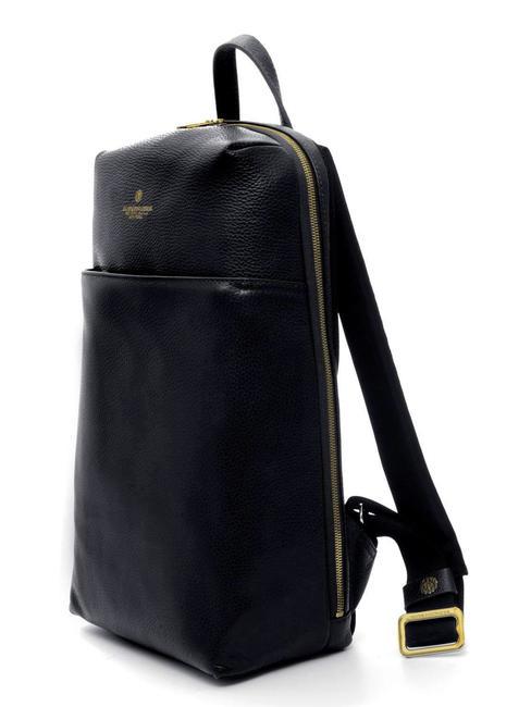 TIFFANY JANE Lederrucksack f&uuml;r 15,6-Zoll-Laptop Schwarz - PC-Rucks&auml;cke