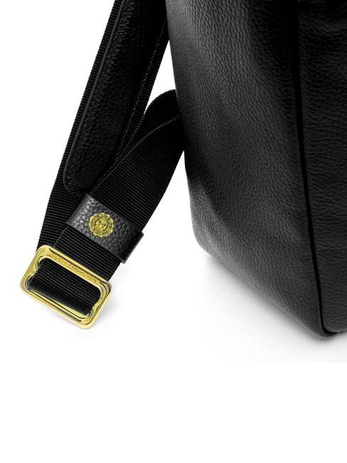 TIFFANY JANE Lederrucksack f&uuml;r 15,6-Zoll-Laptop Schwarz - PC-Rucks&auml;cke