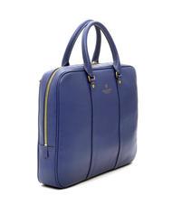 SPALDING TIFFANY Leder-Aktentasche f&uuml;r 14-Zoll-Laptop blau - Arbeitstaschen - 2