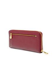 SPALDING TIFFANY Gro&szlig;e Lederbrieftasche mit umlaufendem Rei&szlig;verschluss rot - Brieftaschen Damen - 3