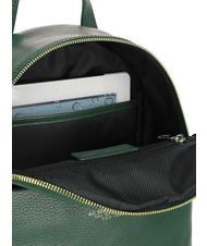 SPALDING TIFFANY Kleiner Lederrucksack dunkelgr&uuml;n - Damentaschen - 5