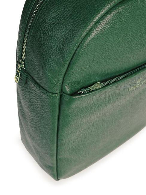TIFFANY Laptop-Rucksack aus Leder dunkelgr&uuml;n - Damentaschen
