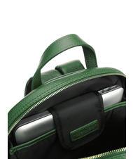 SPALDING TIFFANY Laptop-Rucksack aus Leder dunkelgr&uuml;n - Damentaschen - 5