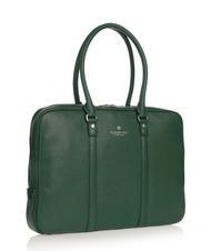 SPALDING TIFFANY Leder-Aktentasche f&uuml;r 15-Zoll-Laptop dunkelgr&uuml;n - Arbeitstaschen - 2