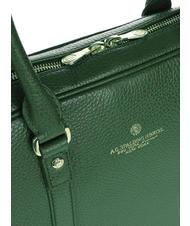 SPALDING TIFFANY Leder-Aktentasche f&uuml;r 15-Zoll-Laptop dunkelgr&uuml;n - Arbeitstaschen - 4