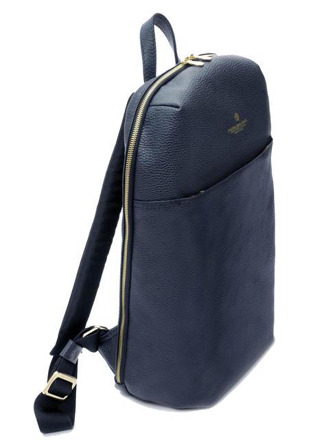 TIFFANY JANE Lederrucksack f&uuml;r 15,6-Zoll-Laptop blau - PC-Rucks&auml;cke