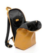 SPALDING TIFFANY JANE Lederrucksack f&uuml;r 15,6-Zoll-Laptop Senf - PC-Rucks&auml;cke - 4