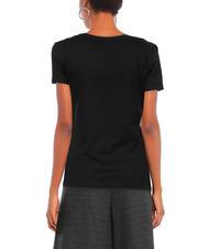 NORTH SAILS LOGO MIRROR Baumwoll t-shirt Schwarz - T-Shirts und Tops f&uuml;r Damen - 3