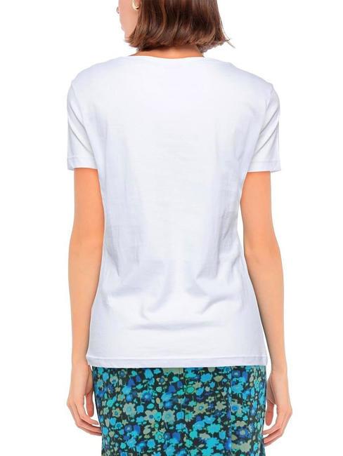 LOGO MIRROR Baumwoll t-shirt Weiß - T-Shirts und Tops für Damen