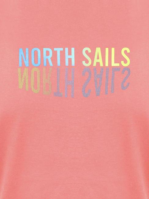 LOGO MIRROR Baumwoll t-shirt Rose - T-Shirts und Tops für Damen