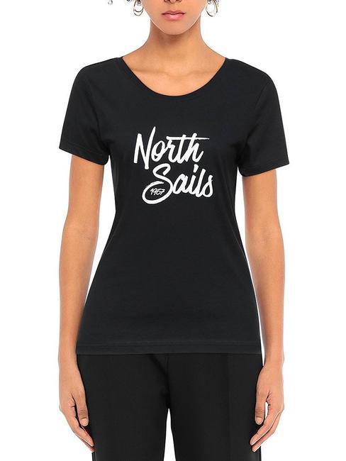 1967 LOGO Baumwoll t-shirt Schwarz - T-Shirts und Tops f&uuml;r Damen
